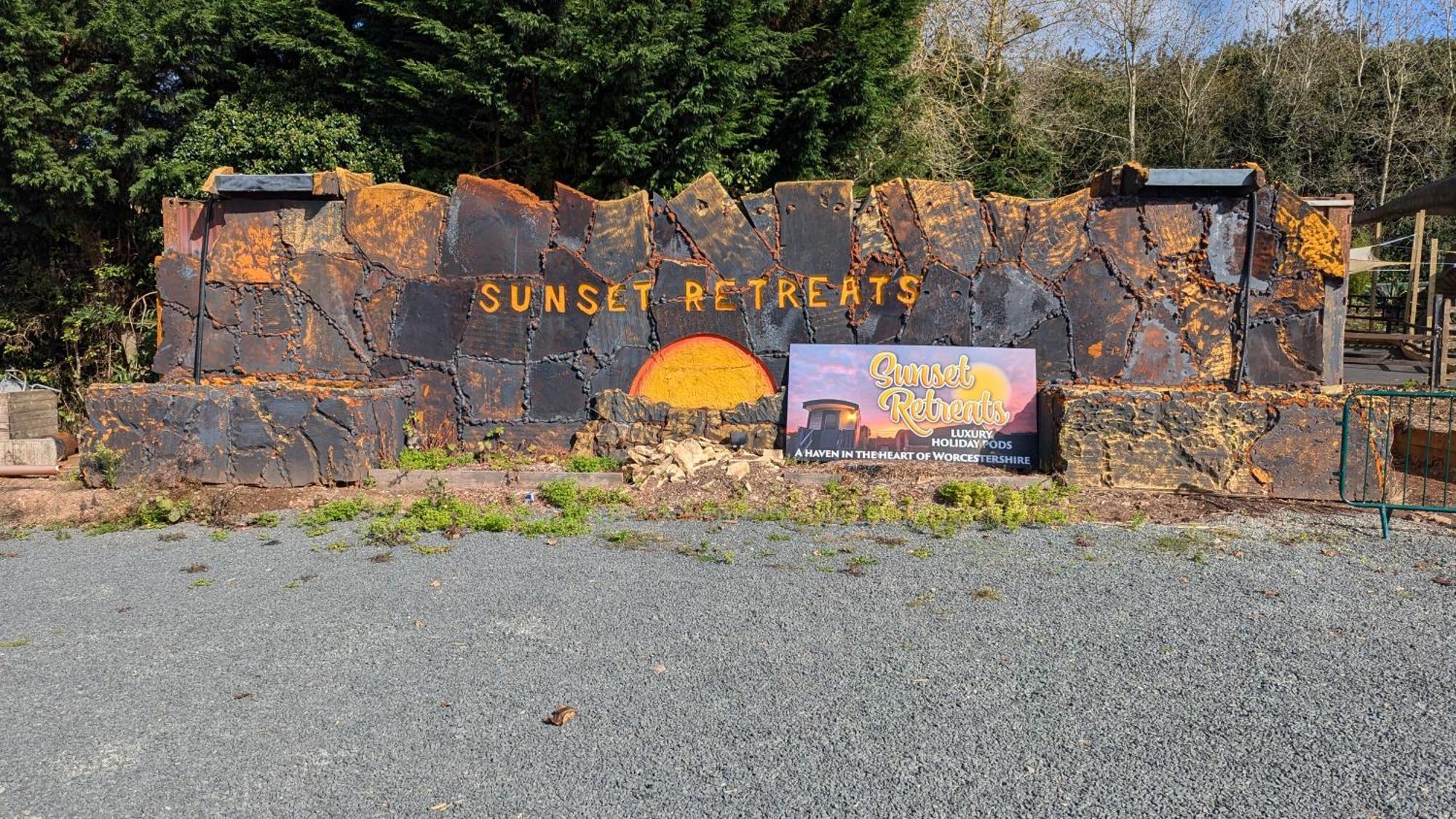 Вилла Sunset Retreats The Double Hobbit Вустер Экстерьер фото